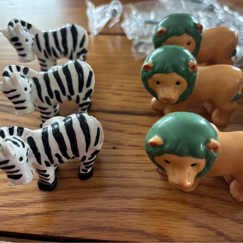 Vintage safari animal drawer/cabinet knobs Lion, Zebra, Hippopotamus + Giraffe